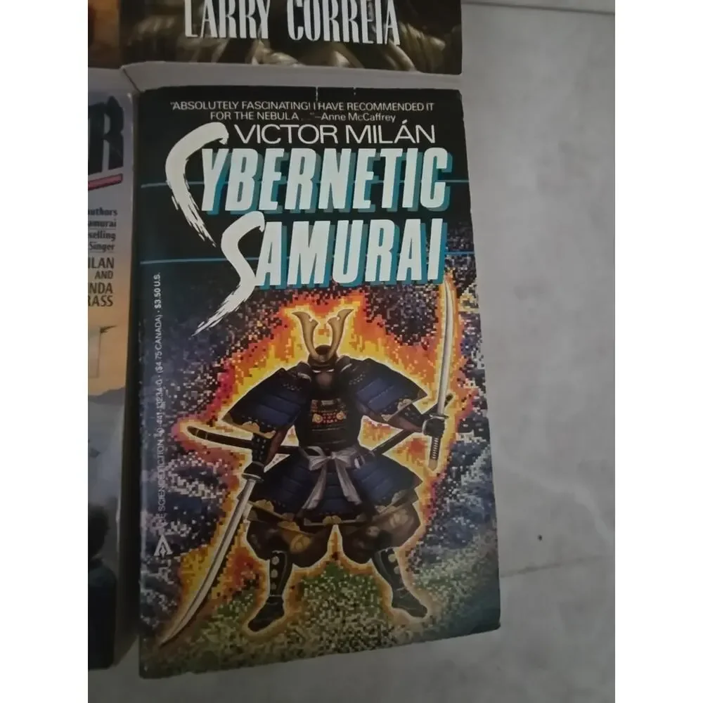 Lot of 4 Larry Correia &‎ Victor Milan Fantasy Science Fiction Paperback Books